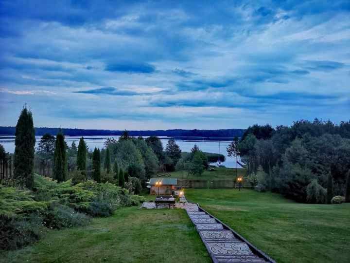 Willa Dabrowa Dąbrówno Exterior foto